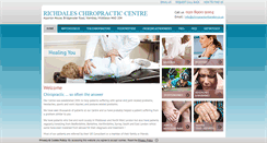 Desktop Screenshot of chiropractor4london.co.uk